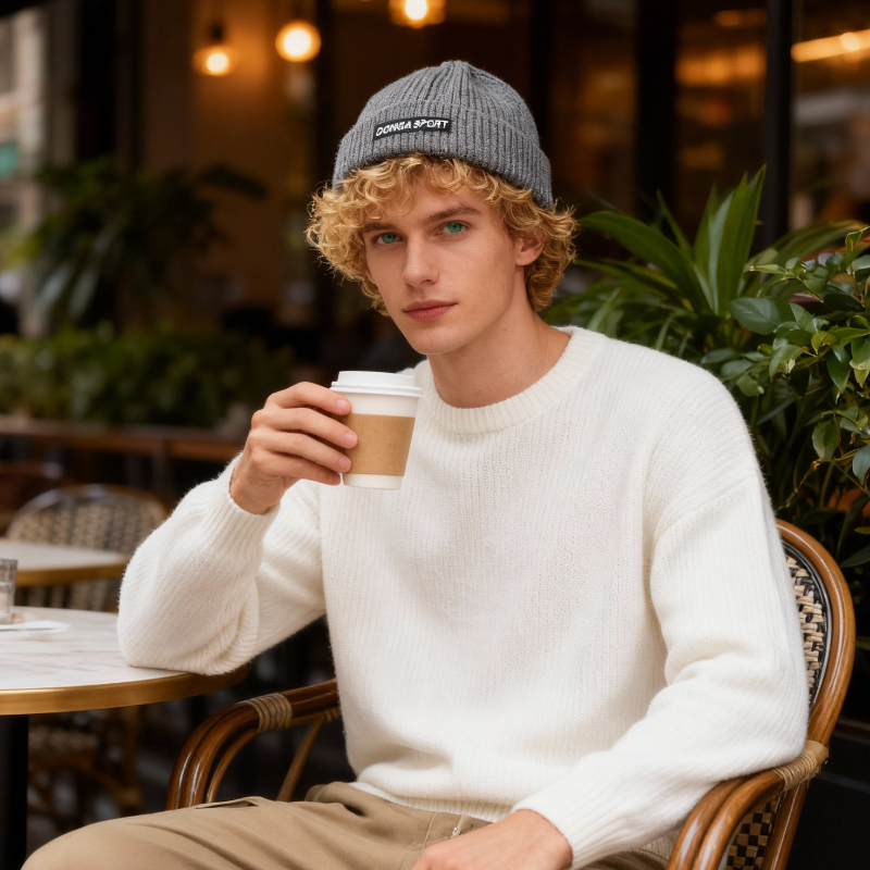 1pc Winter Warm Beanie for Men - Beanie Cuffed Knit recensie en prijs
