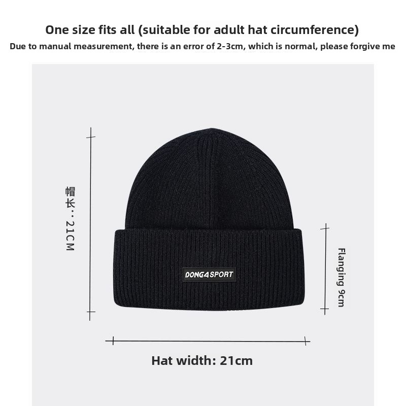1pc Winter Warm Beanie for Men - Beanie Cuffed Knit recensie en prijs